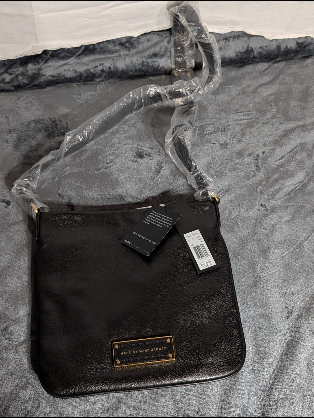 Marc by Marc Jacobs Black Leather Crossbody Bag
